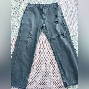 Vintage Carhartt Pants 36x31 Well loved Worn Arborist